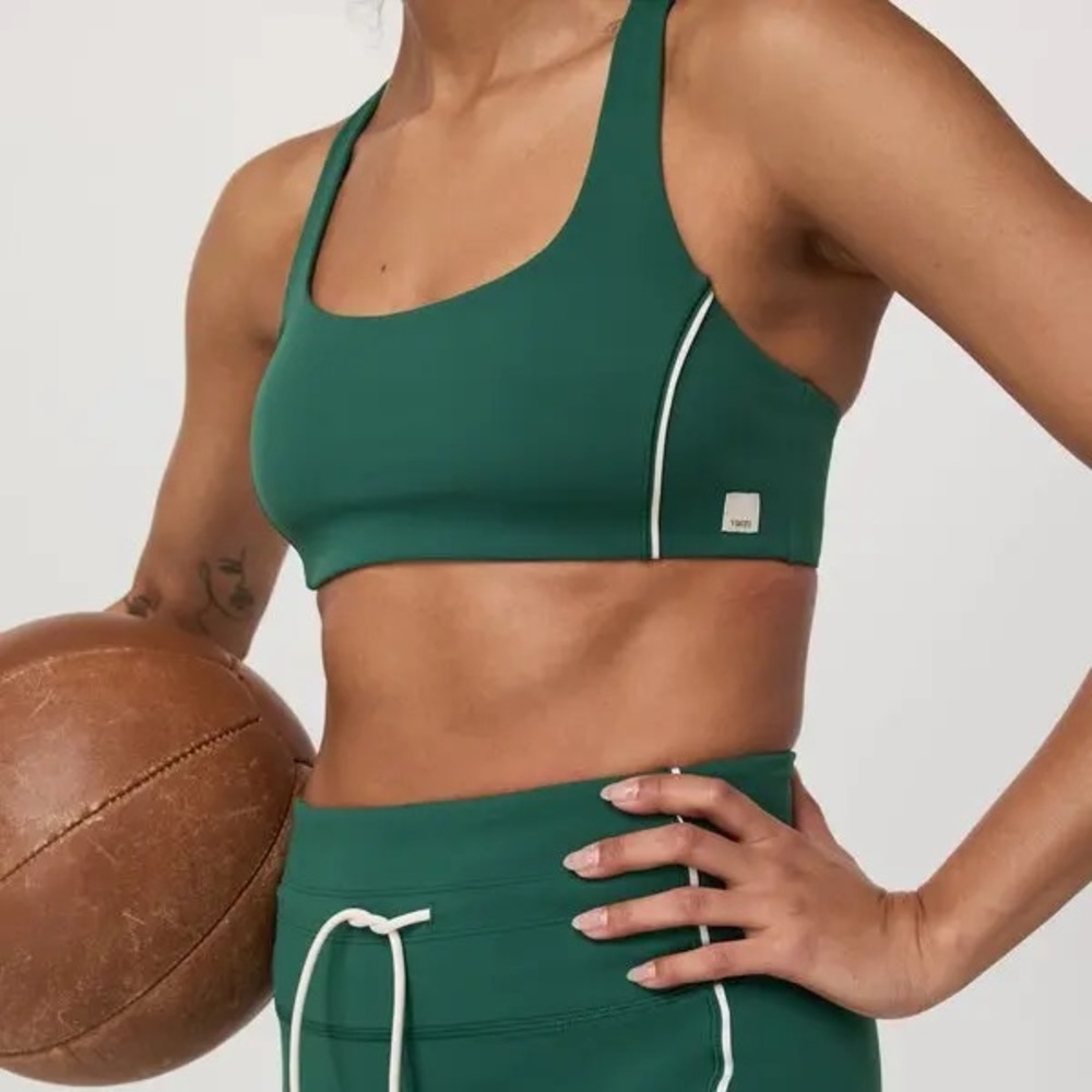 Vuori Green Viridian Sports Bra